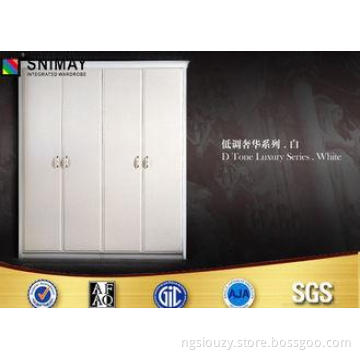 Simple European Wooden Wardrobe Doors Standard Home Bedroom